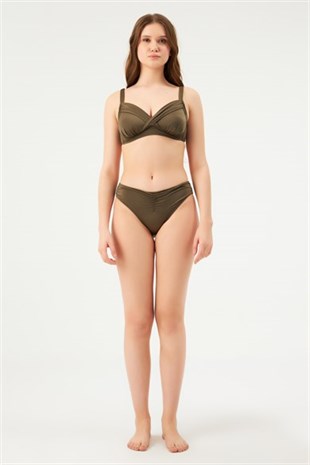 mayostoreErosToparlayıcı Bikini ModelleriEros Üçgen Kaplı Toparlayıcı Bikini Takımı 1001ESBK Yeşil 